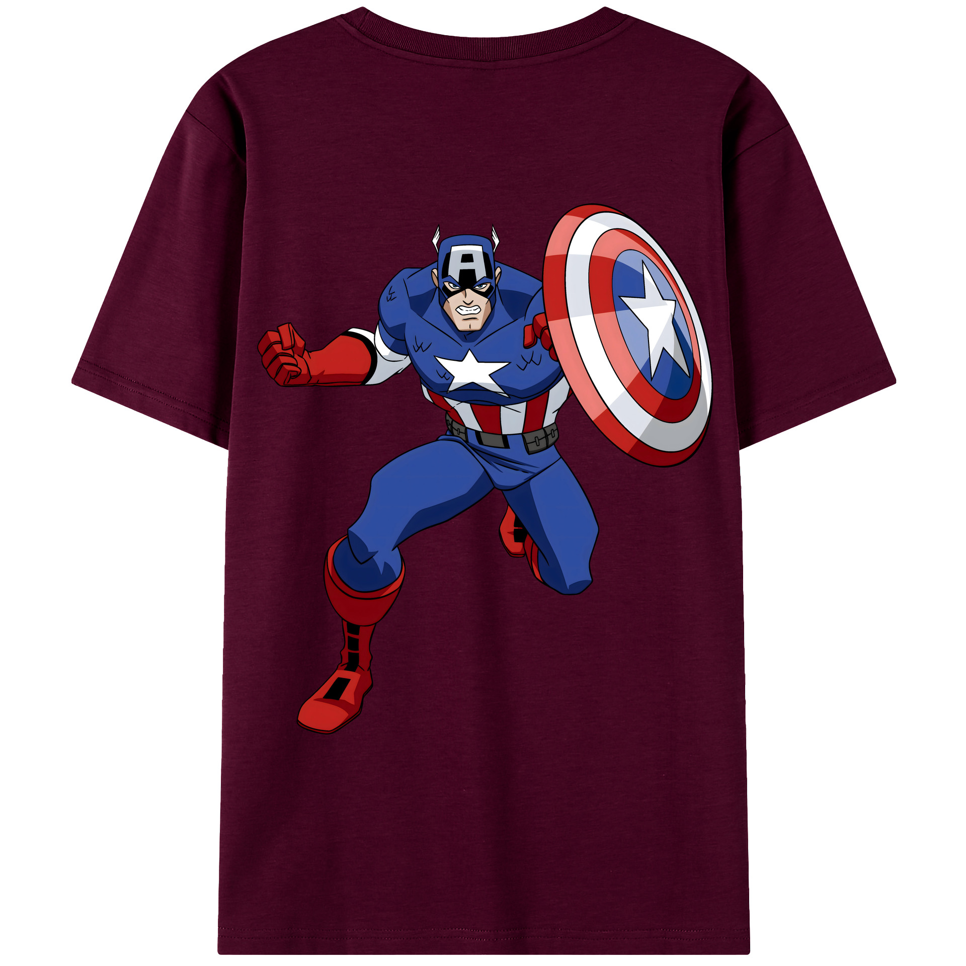 （画像用） アベンジャーズ The Avengers レディース半袖Tシャツ(バックプリント)
